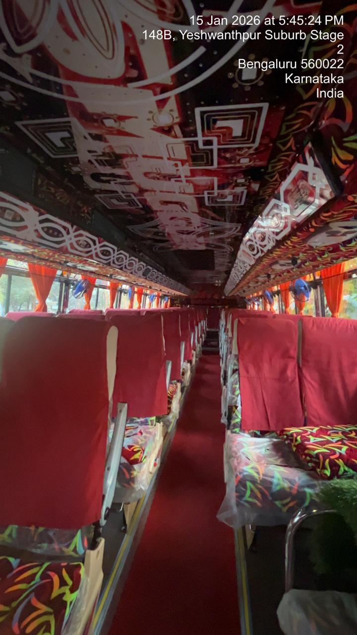 50 Seater Bus Interior